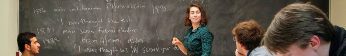 linguistics teacher at blackboard